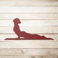 Load image into Gallery viewer, Yoga Women Metal Wall Decor - Meditation Gift - Yogi Gift - Personal Hour for Yoga and Meditations 
