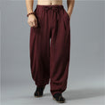 Load image into Gallery viewer, Yoga Trousers - Loose Yoga Pants - Plus Size - Personal Hour for Yoga and Meditations 
