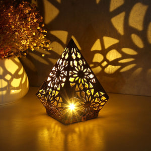 Open image in slideshow, Zen Decor Ideas - Polar Star Diamond Lamp LED Projection Bohemian Style Yoga and Meditation Products - Personal Hour

