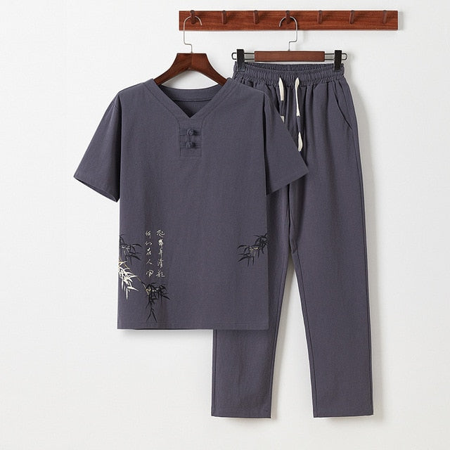 Linen Zen  Kung Fu Uniform - Meditation Clothes - Personal Hour for Yoga and Meditations 