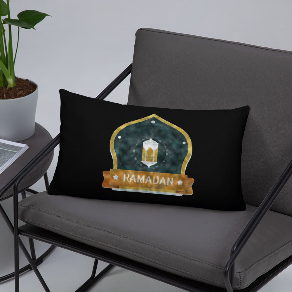 Ramadan 2022 Basic Pillow - Ramadan Kareem Decor - Personal Hour for Yoga and Meditations 