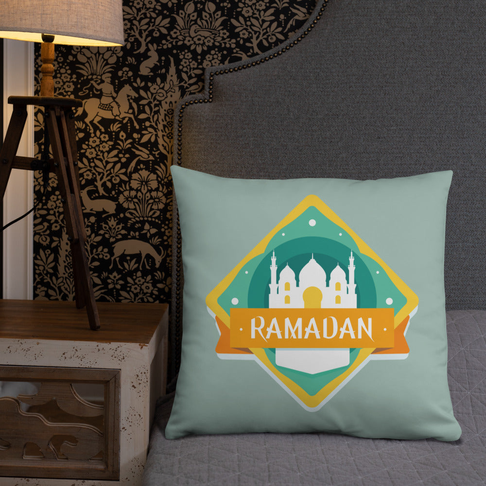 Ramadan 2022 Home Decor - Basic Pillow for Ramadan Holy Month - Personal Hour for Yoga and Meditations 