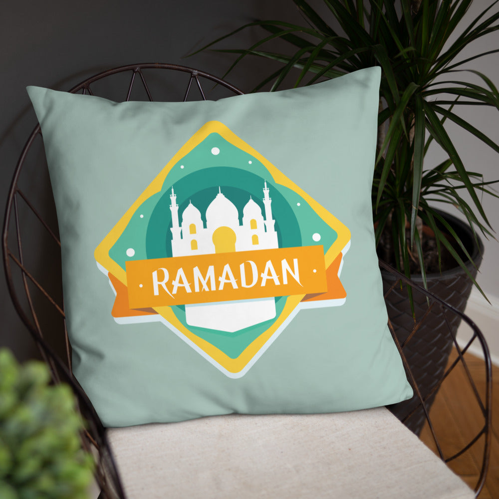 Ramadan 2022 Home Decor - Basic Pillow for Ramadan Holy Month - Personal Hour for Yoga and Meditations 