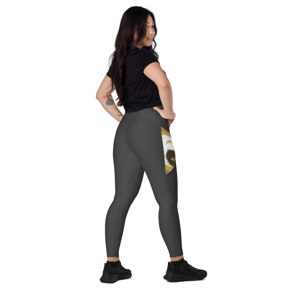 yoga leggings with pockets - yoga pants for women personal hour style - Personal Hour for Yoga and Meditations 
