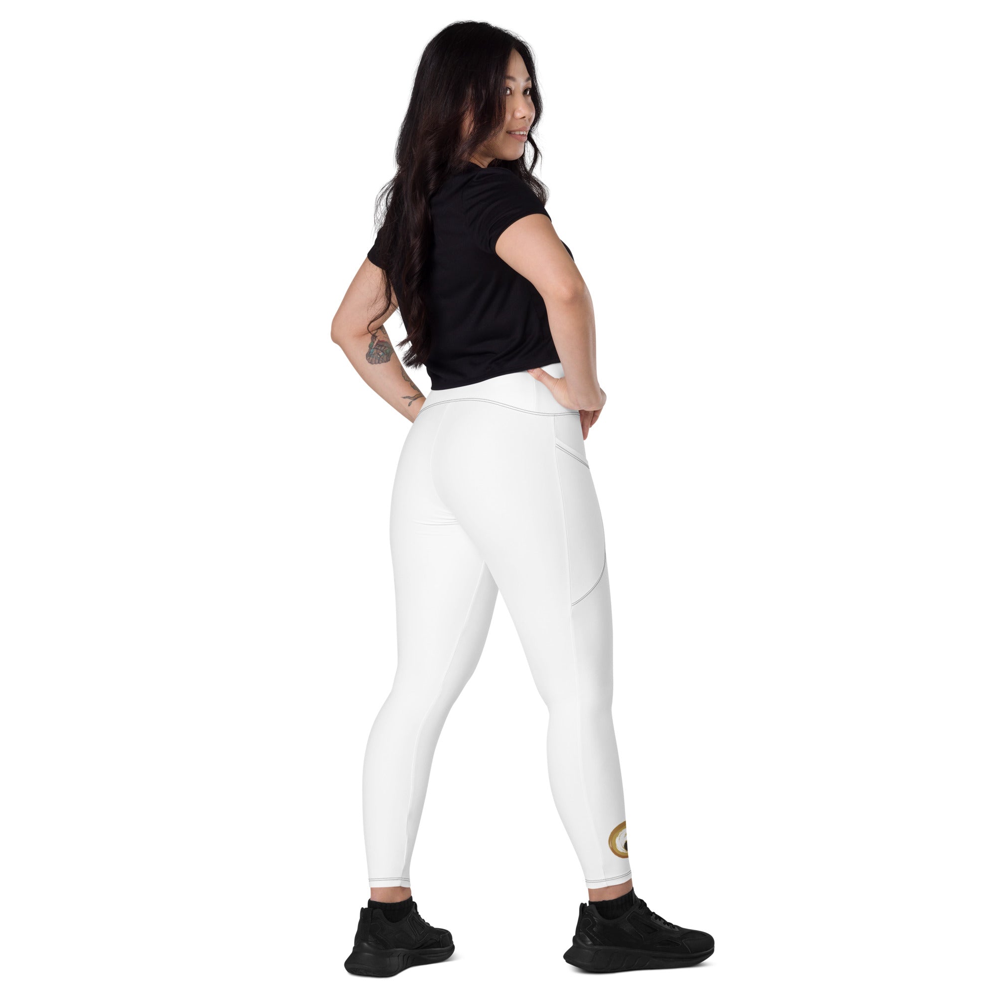 Yoga and Pilates Leggings with pockets - Personal Hour for Yoga and Meditations 