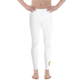 Load image into Gallery viewer, Men's White Yoga Leggings - Personal Hour for Yoga and Meditations 
