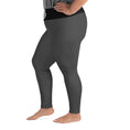 Load image into Gallery viewer, Aum Plus Size Yoga Leggings - Oversized Meditation and Zen Pants - Personal Hour for Yoga and Meditations 
