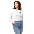 Load image into Gallery viewer, Personal Hour Style - Recycled long-sleeve yoga crop top - Personal Hour for Yoga and Meditations 
