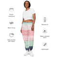 Load image into Gallery viewer, Unisex track pants - summer colorful yoga outfit - Personal Hour for Yoga and Meditations 
