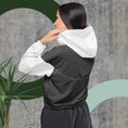 Load image into Gallery viewer, Waterproof Women’s cropped windbreaker - Personal Hour for Yoga and Meditations 

