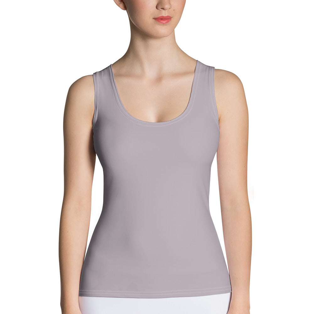 Aum (Om) Zen and Yoga Sublimation Cut & Sew Tank Top - Personal Hour for Yoga and Meditations 