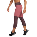 Load image into Gallery viewer, Seamless and Fashionable Yoga Capri Leggings - High Waistband - Personal Hour for Yoga and Meditations 
