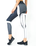 Load image into Gallery viewer, Avery Leggings - Black / White - Personal Hour 

