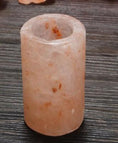 Load image into Gallery viewer, Himalayan Salt Rock Tea Light Candle Holder - Meditation Gift - Personal Hour for Yoga and Meditations 
