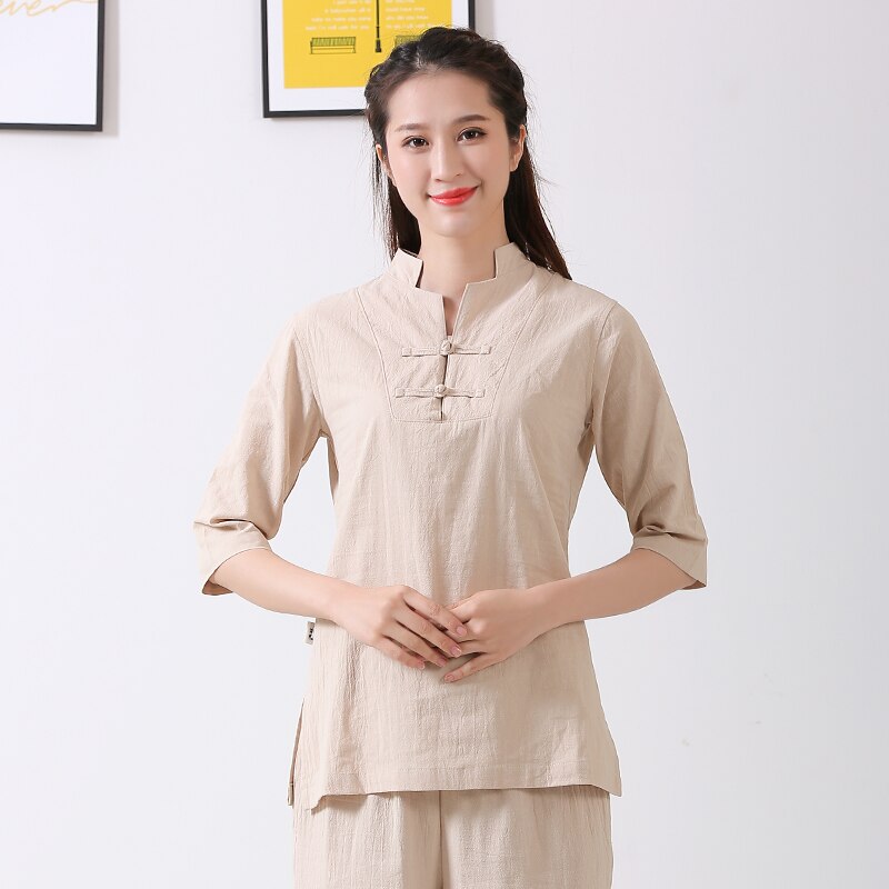 Tai chi Uniform Cotton Linen - Kung fu Clothing - Meditation Clothes - Personal Hour for Yoga and Meditations 