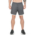 Load image into Gallery viewer, Men's 2-in-1 Yoga and Sport Shorts with  Pockets Hidden Zipper Safety Pockets - Personal Hour for Yoga and Meditations 
