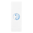 Load image into Gallery viewer, White Water Yin and Yang Rubber Yoga Mat - Personal Hour for Yoga and Meditations 
