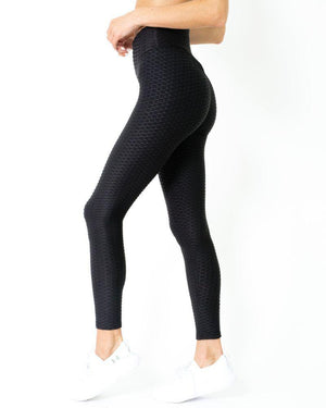 Open image in slideshow, Bentley Yoga Leggings - Black - Personal Hour for Yoga and Meditations 
