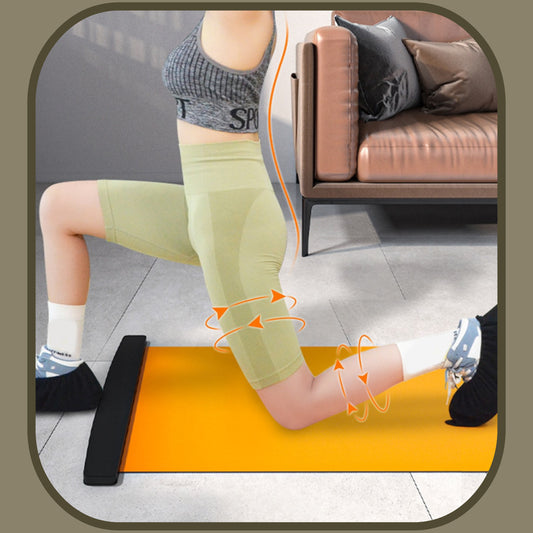 Yoga Sliding Mat Sport Fitness Glide Pilates Skating Training Board - Personal Hour for Yoga and Meditations 
