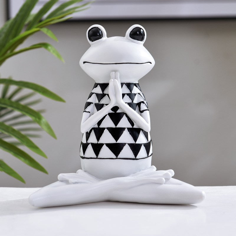 Creative Yoga frog model - Personal Hour for Yoga and Meditations 
