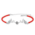 Load image into Gallery viewer, Zen and Meditation  Jewelry Antler Rope Bracelet - Personal Hour 
