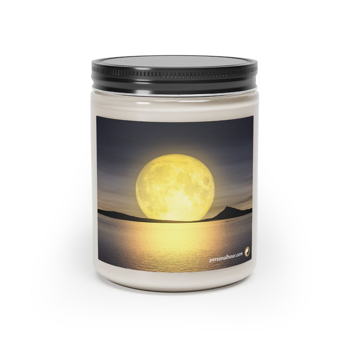 Full moon - Scented Candle, 9oz - Personal Hour for Yoga and Meditations 