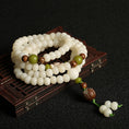 Load image into Gallery viewer, 108 Buddha beads rosary for Bodhi - Personal Hour for Yoga and Meditations 

