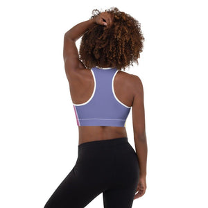 Comfy and Fashionable Padded Yoga Bra -  Has a Soft Moisture-wicking Fabric - Personal Hour for Yoga and Meditations 