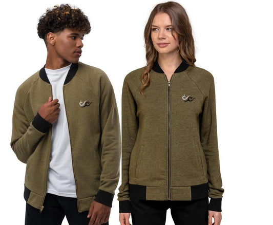Couple Matching Outfit - Bomber Yoga and Meditation Unisex Jacket - Personal Hour for Yoga and Meditations 