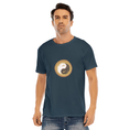 Load image into Gallery viewer, Couple Matching Unisex O-neck Yoga and Meditation T-shirt Made from 100% Cotton - Personal Hour for Yoga and Meditations 

