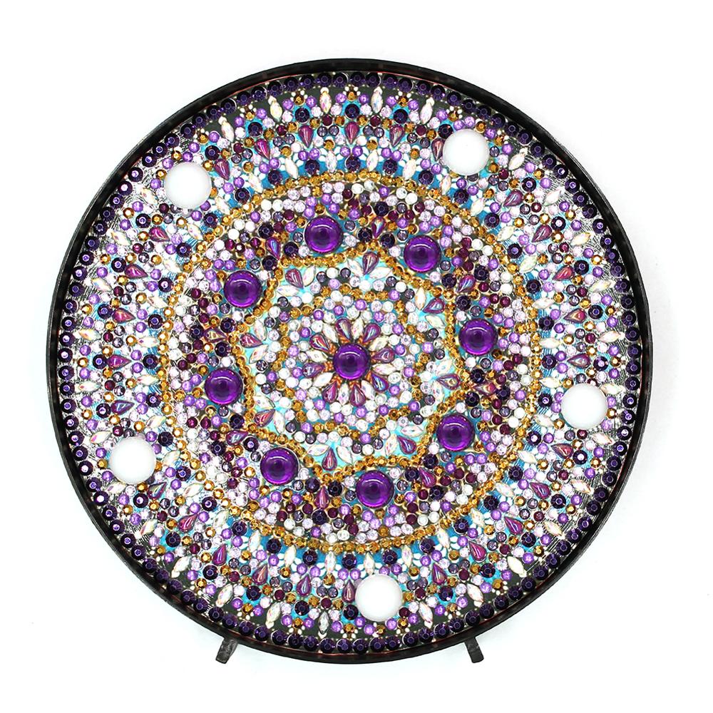 Meditation Gift - DIY Diamond Painting LED Night Light Embroidery Yoga and Meditation Products - Personal Hour