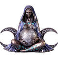 Load image into Gallery viewer, Zen Decor Ideas - Chakra Meditation Mother Earth Art Statue Millennial Gaia Statue - Personal Hour for Yoga and Meditations 
