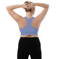 Load image into Gallery viewer, Double-Layered Front Longline Sports and Yoga Bra - Compression Fabric - Personal Hour for Yoga and Meditations 
