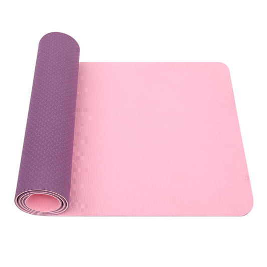 Eco Friendly Non Slip Yoga Mat with Carrying Strap - Personal Hour for Yoga and Meditations 