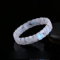 Load image into Gallery viewer, Stone Accessories - Blue Moonstone Bracelet - Personal Hour for Yoga and Meditations 
