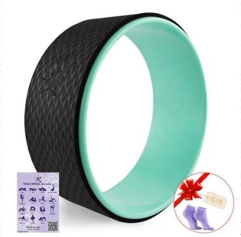 TPE Yoga Wheel Gift Set - Personal Hour for Yoga and Meditations 