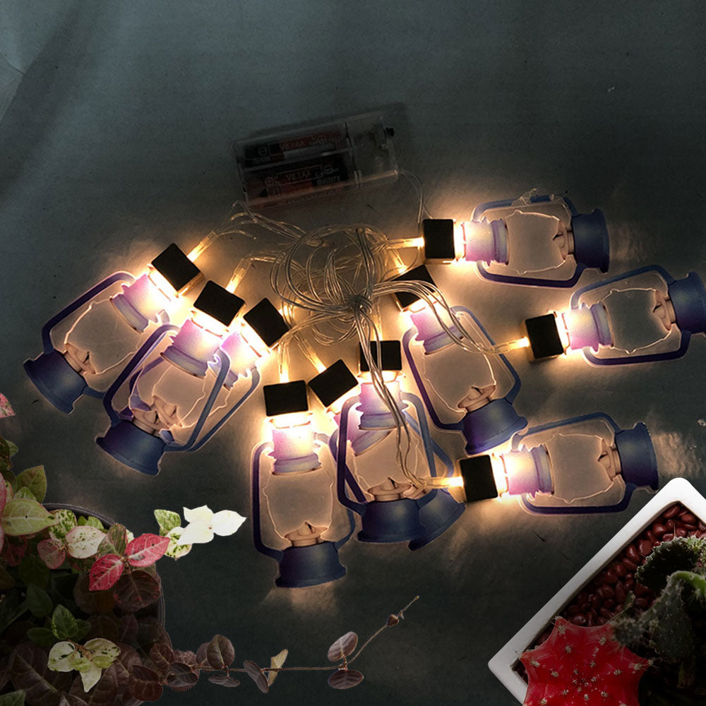 Ramadan Multi-Pattern String Lights Led - Personal Hour for Yoga and Meditations 