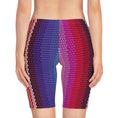 Load image into Gallery viewer, Women's Colorful Yoga Shorts - Personal Hour for Yoga and Meditations 
