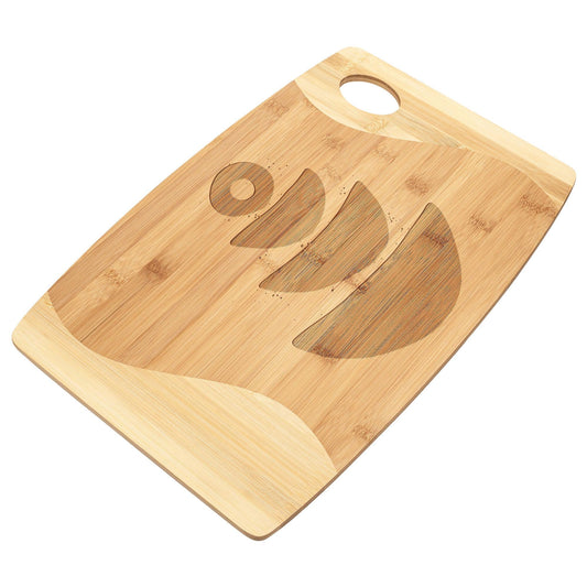 Eat Right - Yoga Message - Cutting Board - Yogis Gift - Personal Hour for Yoga and Meditations 