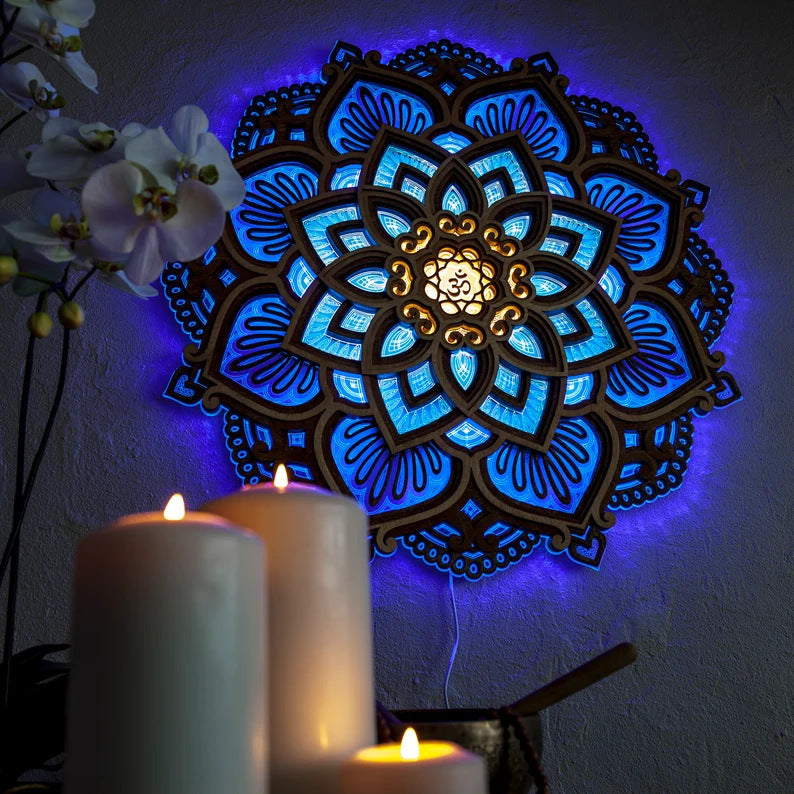 Zen and Yoga Room Night Light Meditation Light - Personal Hour 