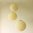 Load image into Gallery viewer, Rattan hemp ball zen modern minimalist casual mood chandelier - Personal Hour for Yoga and Meditations 
