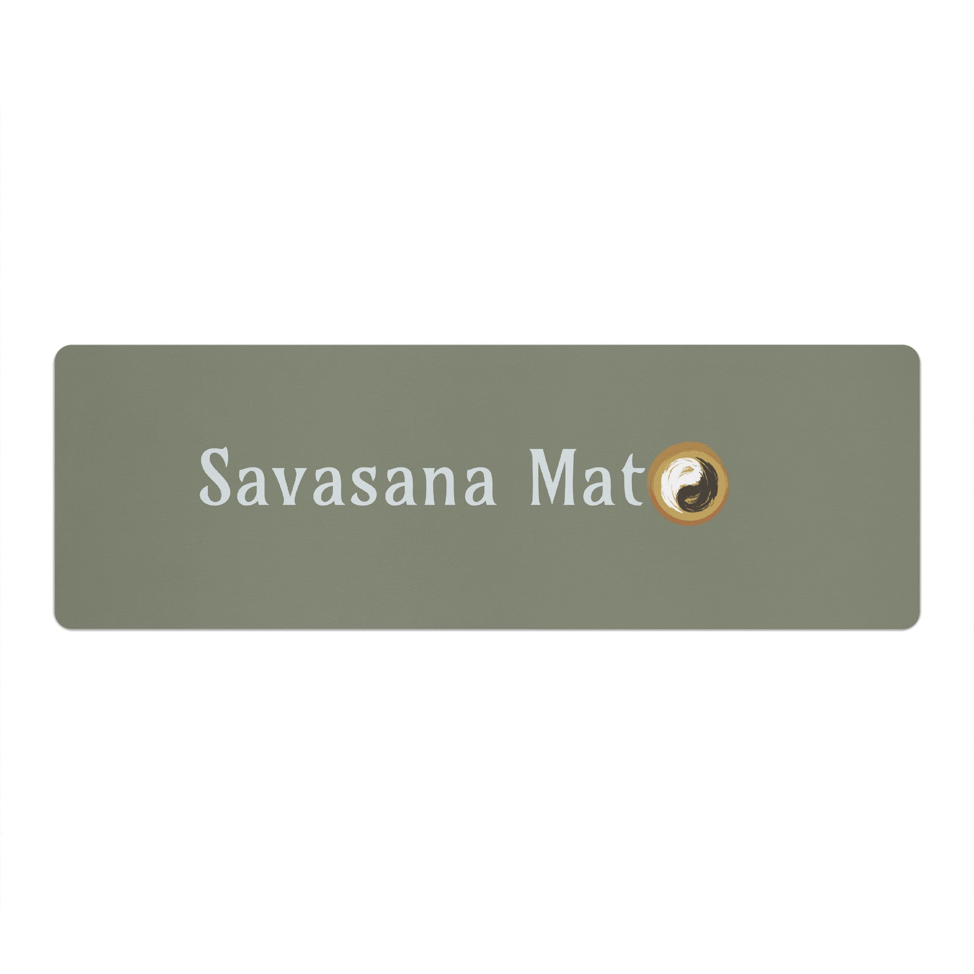 Savasana Yoga Mat - Rubber - Non Slip and Suede Surface Mat - Personal Hour for Yoga and Meditations 