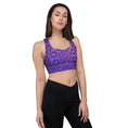Load image into Gallery viewer, Fashionable Longline Yoga  Bra - Personal Hour for Yoga and Meditations 
