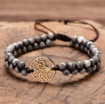 Load image into Gallery viewer, Stone Accessories  -Tree Charm Bracelets - Yoga Friendship Lover Bracelet - Personal Hour for Yoga and Meditations 

