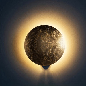 Creative and Modern Zen Room Moon Concept Solar Eclipse Wall Decor - Personal Hour for Yoga and Meditations 