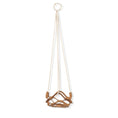 Load image into Gallery viewer, Leather Plant Hanger - Macrame Wall Hanging Planter - Zen Decor Ideas - Personal Hour for Yoga and Meditations 
