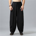 Load image into Gallery viewer, Yoga Trousers - Loose Yoga Pants - Plus Size - Personal Hour for Yoga and Meditations 
