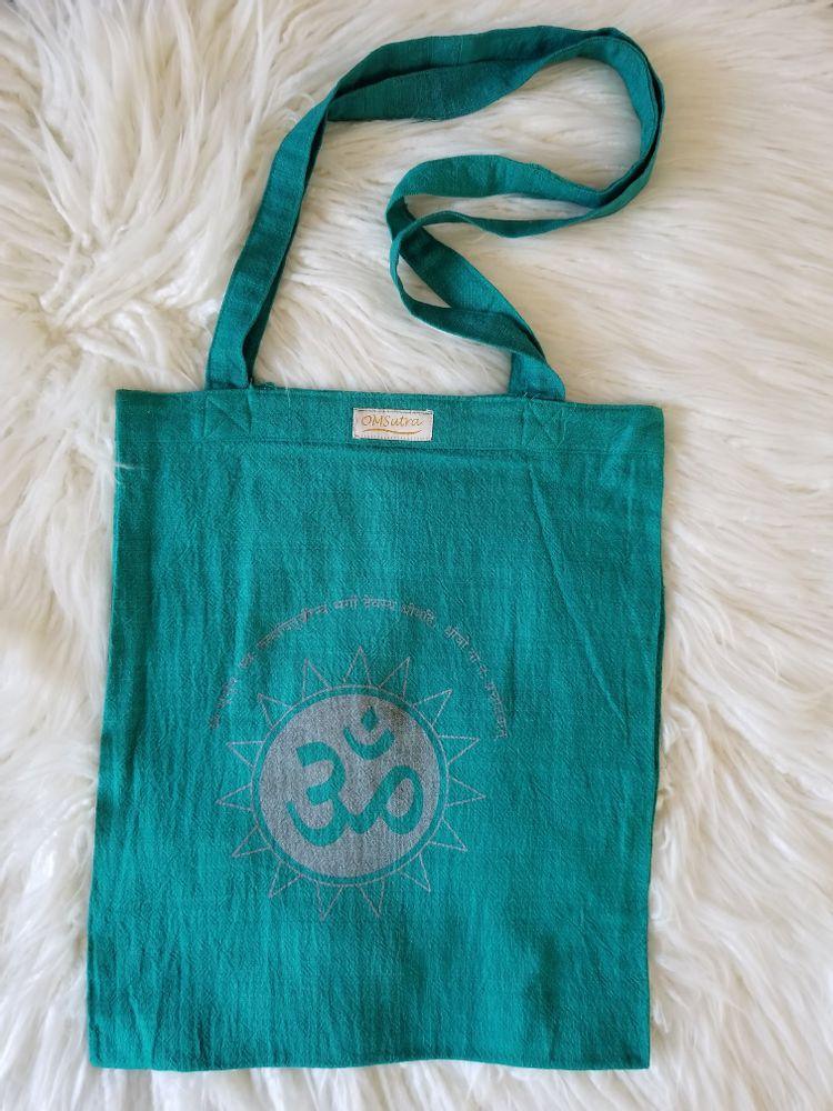Gayatri Mantra Book Tote Bag free with Shawl purchase - Personal Hour for Yoga and Meditations 
