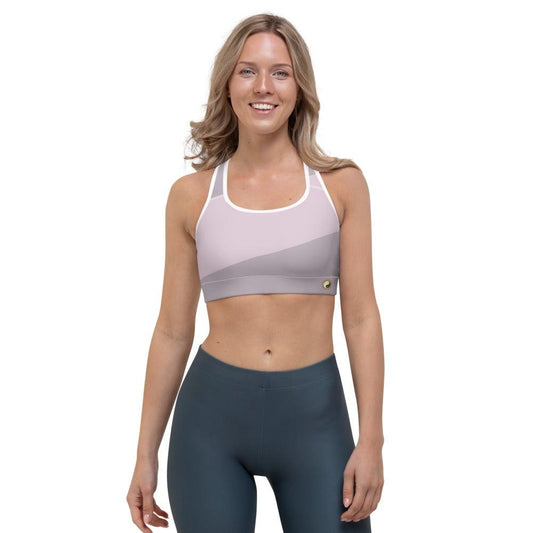 Gorgeous Moisture-Wicking Material Sports and Yoga Bra -  Medium-Impact - Personal Hour for Yoga and Meditations 