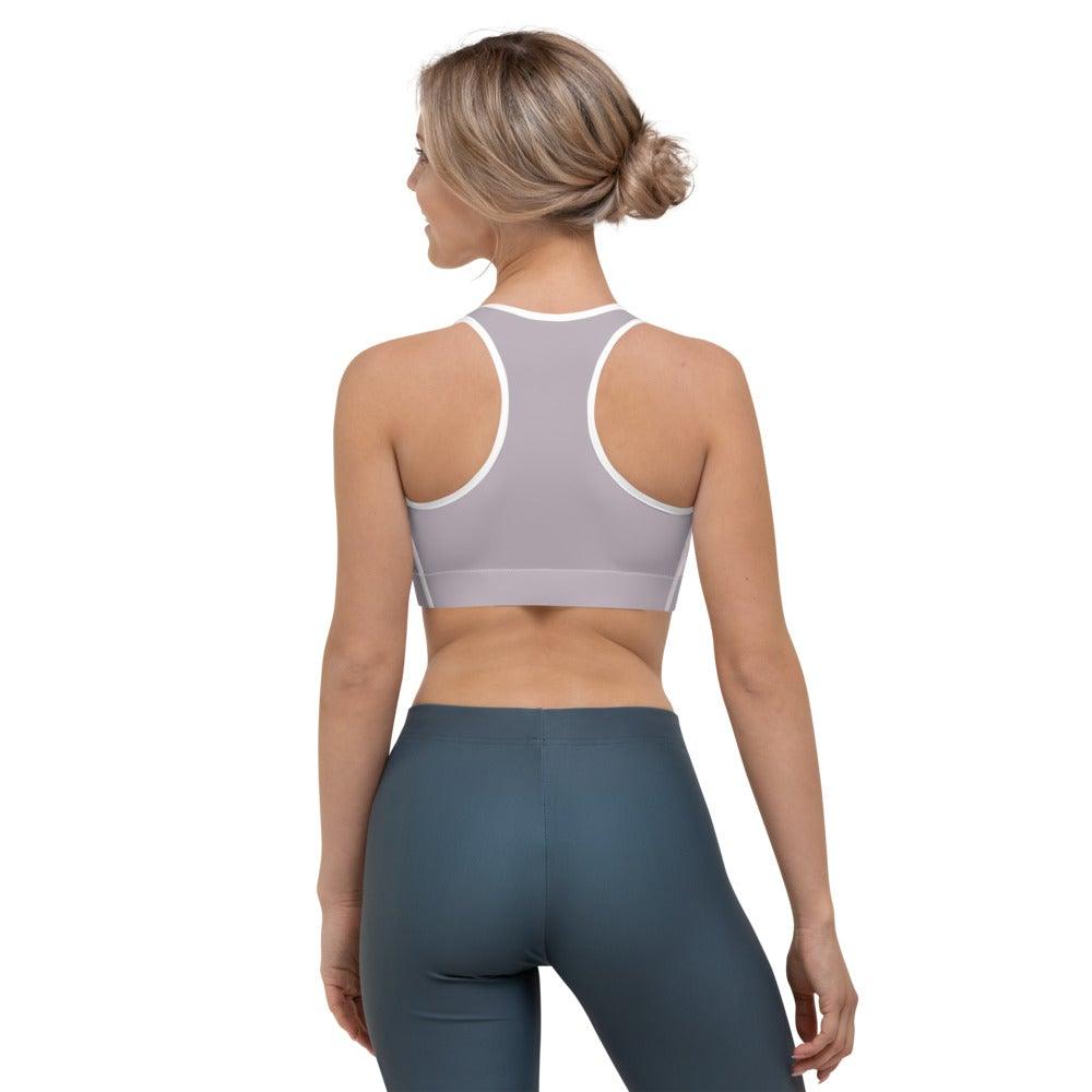 Gorgeous Moisture-Wicking Material Sports and Yoga Bra -  Medium-Impact - Personal Hour for Yoga and Meditations 